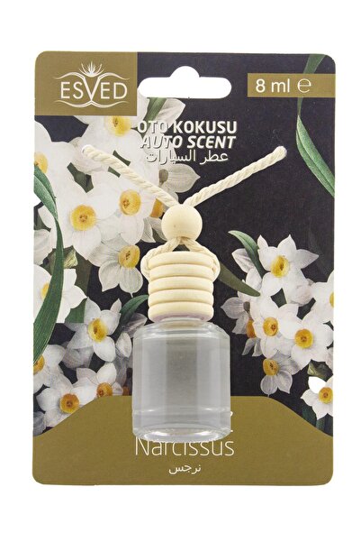 ESVED Nergiz Kokusu 8 Ml Araba Kokusu Cam Şişe