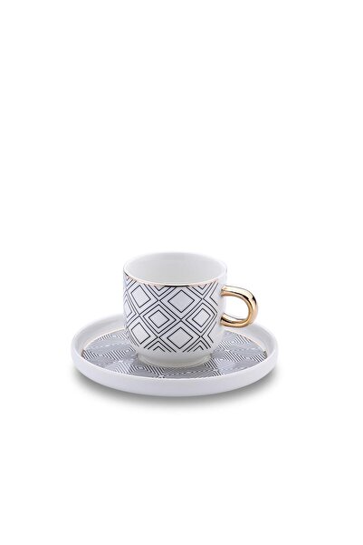 KORKMAZ Lidya 4 Parça Kahve Fincan Takımı A8669-1