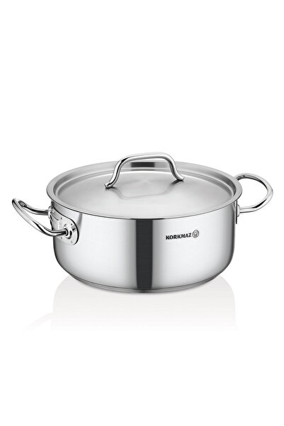 KORKMAZ Proline Gastro 36x17 cm Kısa Tencere A2742
