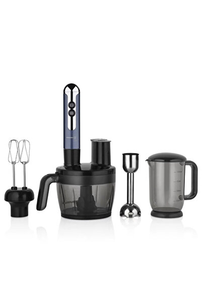 KORKMAZ A457-05 Mia Azura Chrome Multi Blender Set