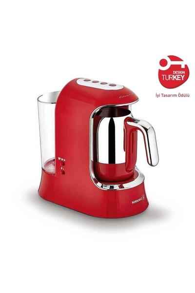 KORKMAZ ماكينة القهوة الأوتوماتيكية كروم كوليك أكوا ريد كروم A862