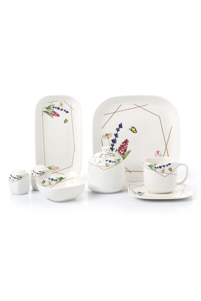 KORKMAZ Kappa Collection 28 Parça Kahvaltı Takımı A8628