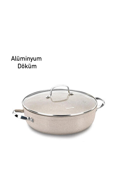 KORKMAZ A1854 Granita Kısa Tencere 24 Cm