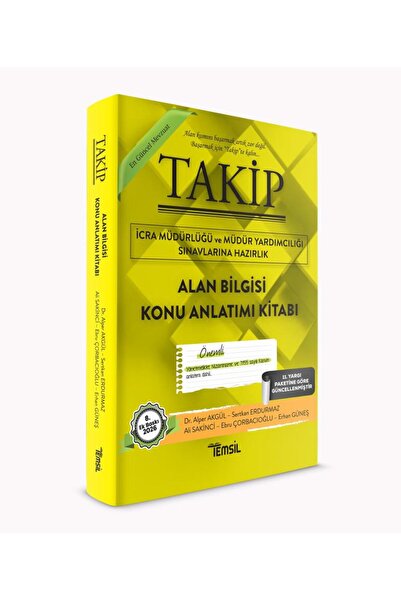 Temsil Kitap Takip İcra Müdürlüğü ve Müdür Yardımcılığı Sınavlarına Hazırlık ...