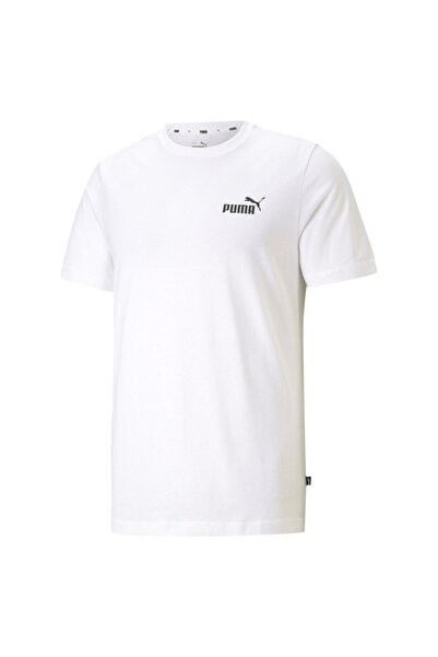 Puma Herren T-Shirt - ESS Small Logo Tee, Rundhals, Kurzarm, uni