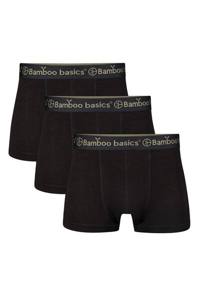 Bamboo Basics Herren Boxer Shorts, 3er Pack - LIAM Trunks, atmungsaktiv, Jersey