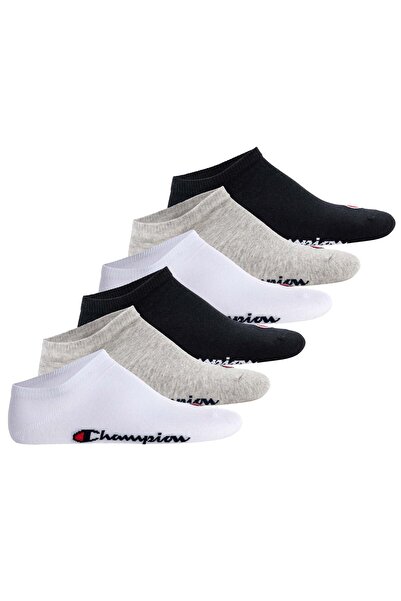 Champion Unisex Sneaker Socken, 6er Pack - Sneaker Socken Basic, Logo