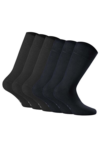 Rohner Basic Unisex Socken, 6er Pack - Cotton II, Kurzsocken, Basic, einfarbig