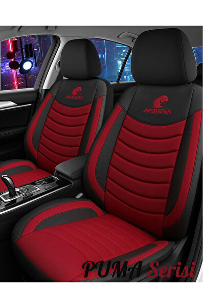 Galaxy FORD FIESTA HACHBACK 2009-2012 Uyumlu Puma Serisi Oto Koltuk Kılıfı Fe...