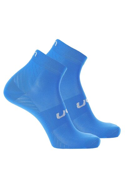 UYN Unisex Essential Short Cut Quarters Socken – 2er-Pack, Logo