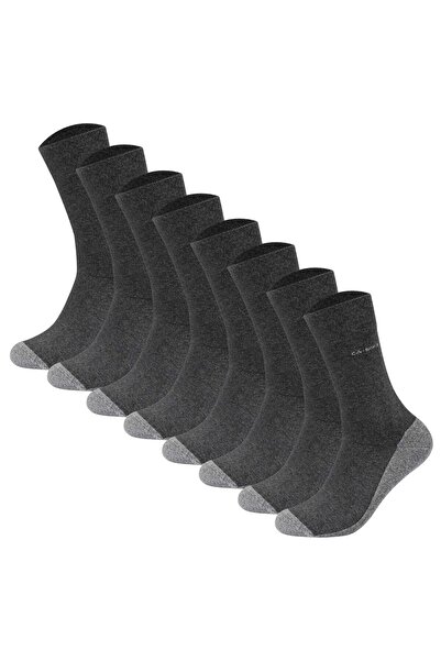 camano Unisex Socken - Walk Socks, einfarbig, 8er Pack