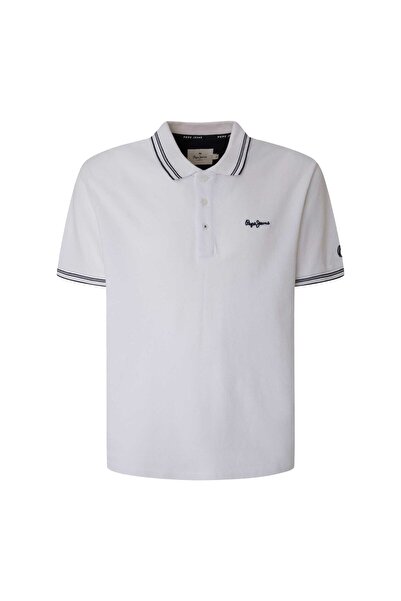 Pepe Jeans Herren Poloshirt - JETT, Kurzarm, Knopfleiste, Einfarbig