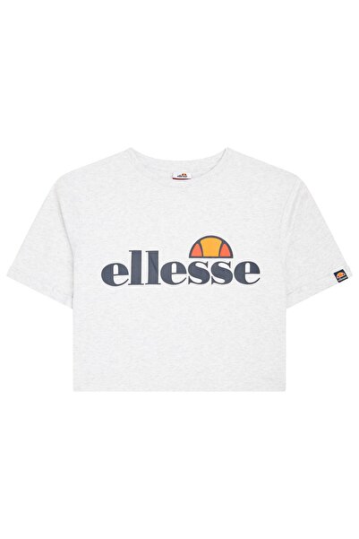 Ellesse Damen T-Shirt ALBERTA - Crop-Top, Kurzarm, Crewneck, Rundhals, Logo-P...