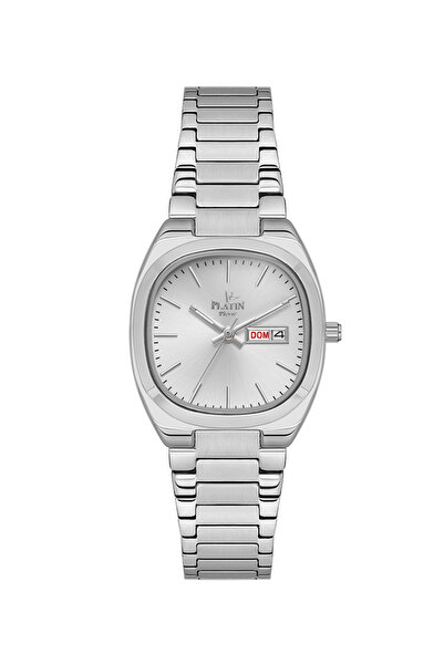 Platin Pierre Hds-Pl-1035La-A1 Square Women's Wristwatch with Calendar