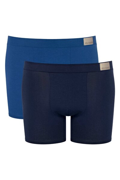 SLOGGI Herrenshorts, 2er-Pack – GO Short C2P, Boxershorts, Baumwollstretch