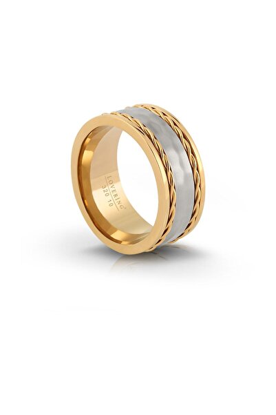 Lovering خاتم نسائي من الفولاذ LVR320B