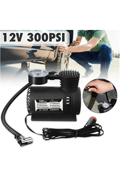 Kanonik Education Mini compresor de aer negru cu corp din plastic