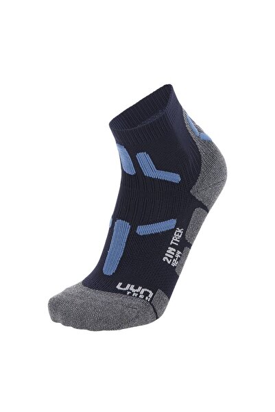 UYN Herren Trekking Quarter Socken - 2IN Low Cut Socken, Socken, Polyamid, Logo