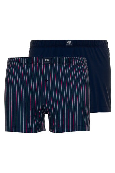 Ceceba Herren-Shorts, 2er-Pack – Boxershorts, Basic, Baumwolle, Single Jersey...