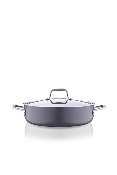 KORKMAZ وعاء قصير من بونا 28×7.5 سم A3956