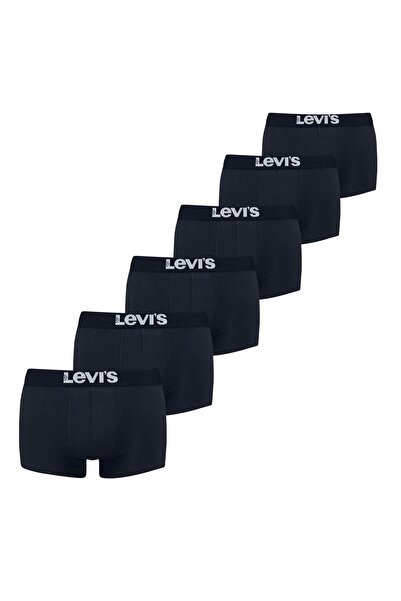 Levi's Herren Boxershorts – Basic Trunk aus Bio-Baumwolle (ECOM), Stretch, 6e...