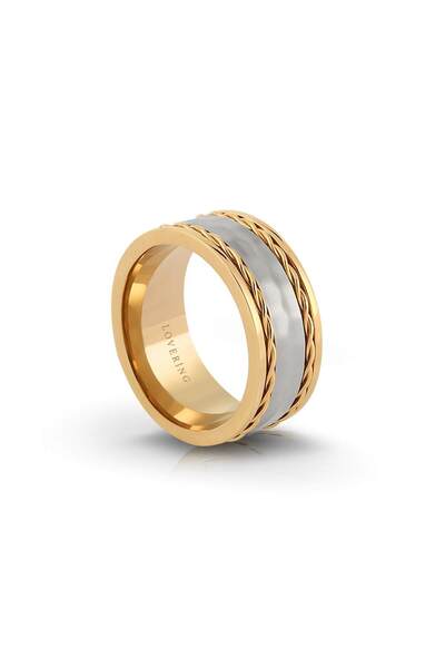 Lovering خاتم رجالي من الفولاذ LVR320E