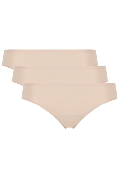 Chantelle Damen Slips, 3er Pack - SoftStretch, nahtlos, unsichtbar, Einheitsg...