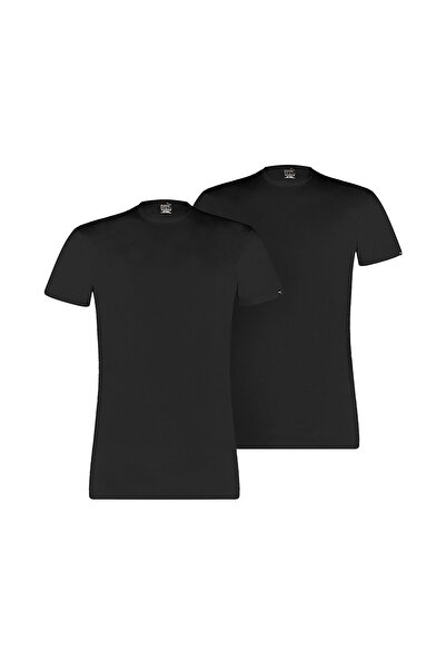 Puma Herren T-Shirt, 2er Pack - Basic Crew Tee, Rundhals, Kurzarm, uni