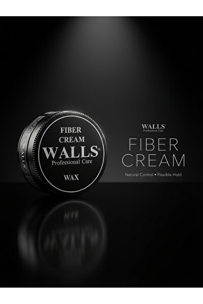 WALLS Professional Care Fiber Krem Wax Orta Tutuş Parlak Görünüm Nemlendirici...