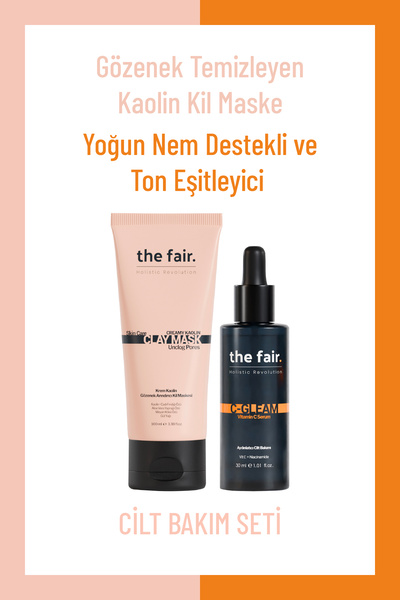 the fair. the fair. Gözenek Temizleyen Kaolin Kil Maskesi 100 ml ve C Vitamin...