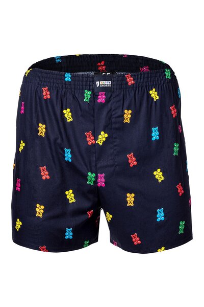 Happy Shorts Herren Web-Boxershorts - American Boxershorts