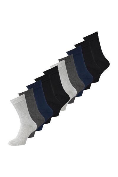 Jack & Jones JACK&JONES Bambus Herren Socken – 10er-Pack, Einheitsgröße