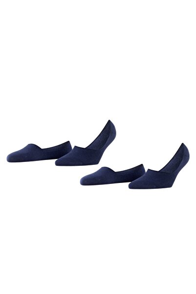 Burlington Damen Füßlinge, 2er Pack - Everyday IN, Anti-Slip Heel, einfarbig