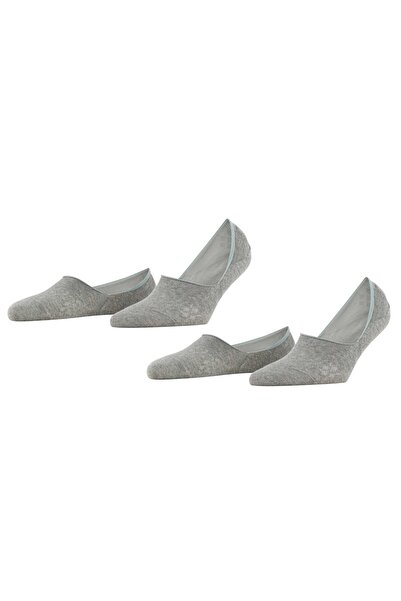 Burlington Damen Füßlinge, 2er-Pack – Everyday IN, rutschfester Absatz, einfa...