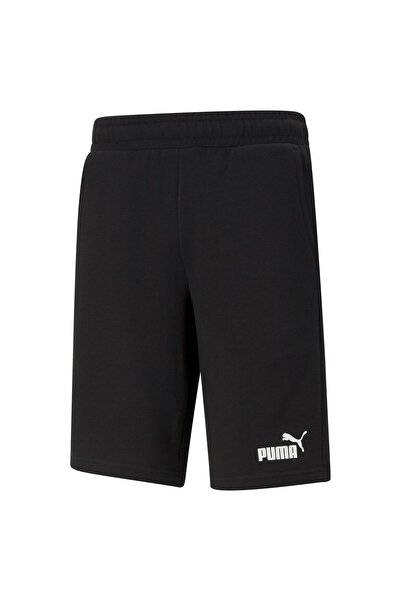 Puma Herren Shorts - ESS Shorts, Logo, Baumwolle, kurz