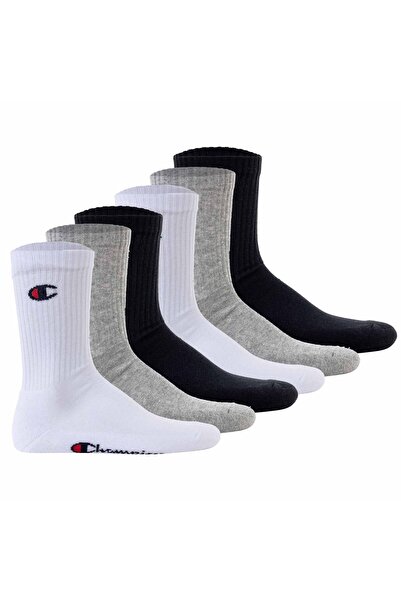 Champion Unisex Socken, 6 Paar - Crew Socken Basic