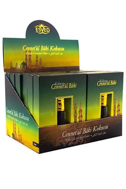 ESVED Cennetül Baki Kokusu Alkolsüz Esans 3ml 12li Paket