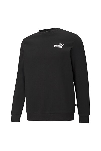 Puma Herren Sweatshirt - ESS Small Logo Crew, Logo, Rundhals