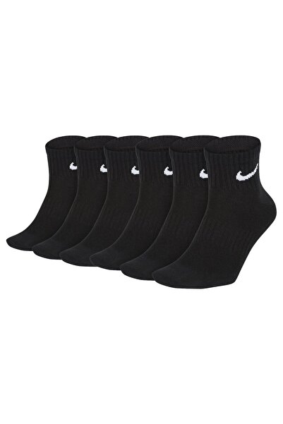 Nike Unisex 6er Pack Sportsocken – Everyday, Lightweight No Show Ankle, einfa...
