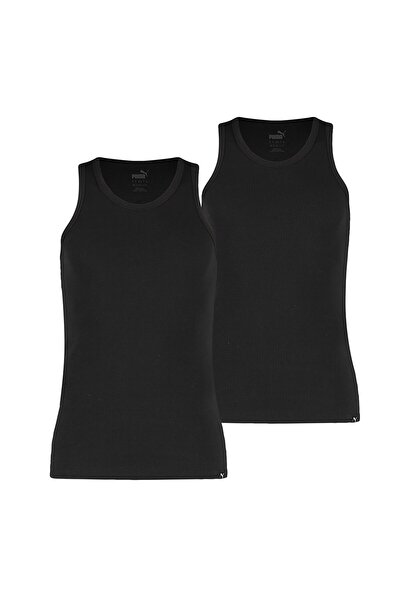 Puma Herren Tank Top, 2er Pack - Basic, Unterhemd, Rundhals, Single Jersey, e...
