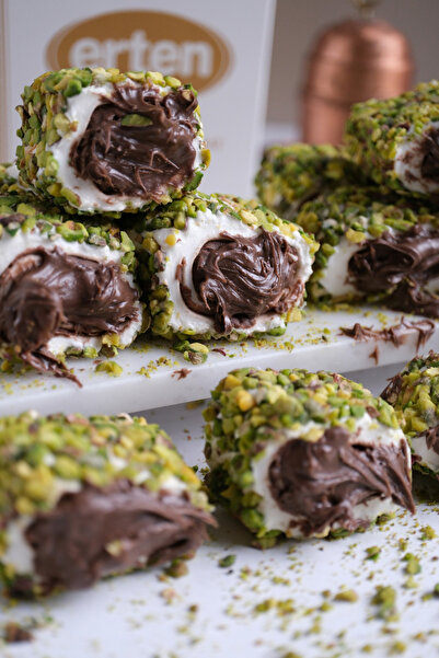 Erten Şekerleme حشوة الشوكولاتة مشروب تركي شبكي بالفستق 1 كجم