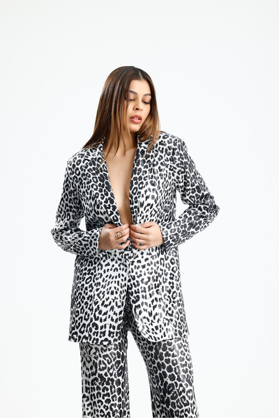 Sense Rochie de seară cu model căptușită în interior Jachetă cu paiete |   CK...