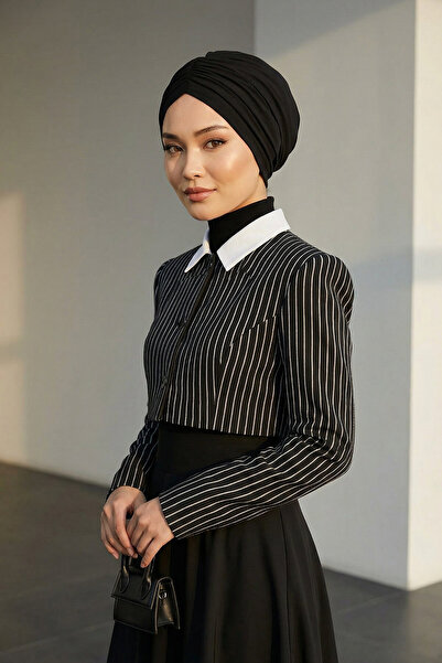 Aisha's Design Penye Bone,B-20,Siyah