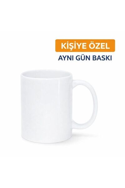 ZERAFET Kişiye Özel Kupa Bardak – Aynı Gün Baskı – İsimli / Fotoğraflı / Yazı...