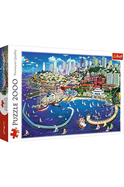 Trefl PUZZLE 2000 GOLFUL SAN FRANCISCO