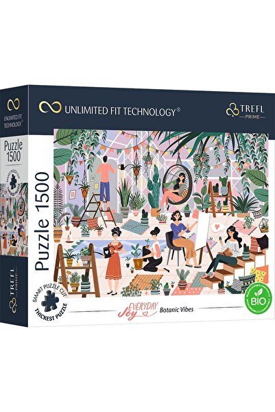 Trefl PUZZLE UFT 1500 VIBE BOTANIC