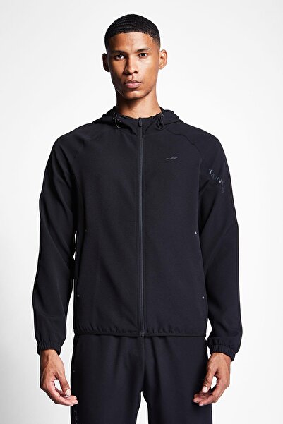 Lescon 24B-1018 Erkek Antrenman Fermuarlı Kapüşonlu Üst