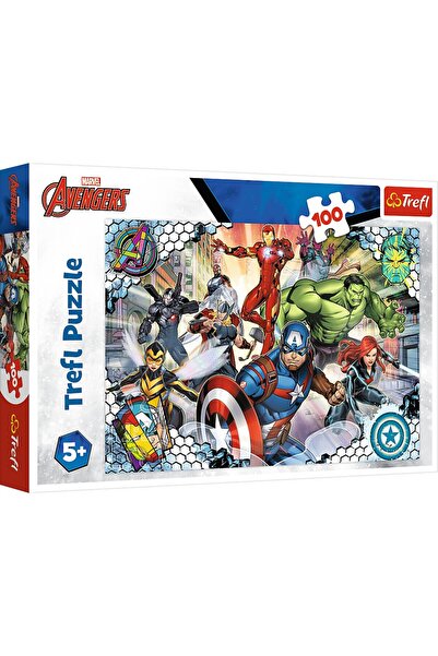 Trefl PUZZLE 100 AVENGERS RAZBUNATORII FAIMOSI