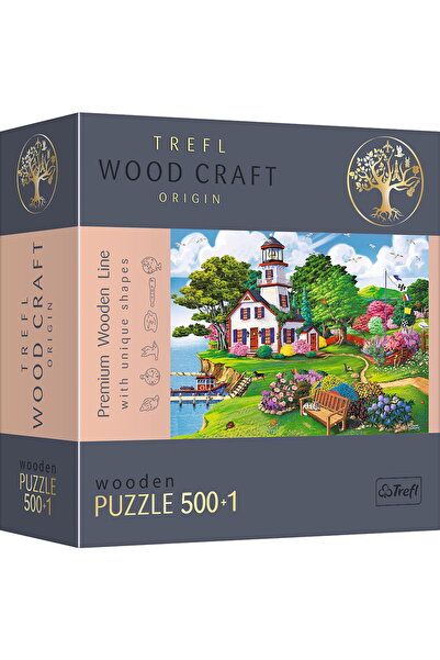 Trefl PUZZLE DIN LEMN 500+1 PIESE PORTUL IN TIMPUL VERII