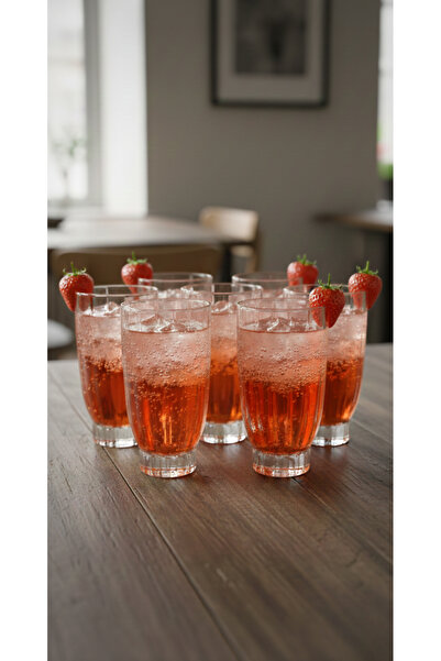 Paşabahçe أميور كوب مياه ومشروبات غازية 6 قطع 410 سي سي 420123